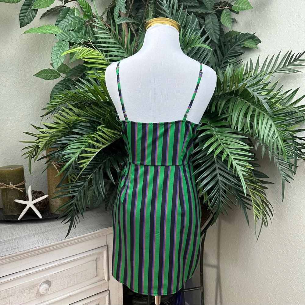 PRETTY LITTLE THING - Size 2 Spaghetti Strap Silky Feel Dress - Picture 5 of 15